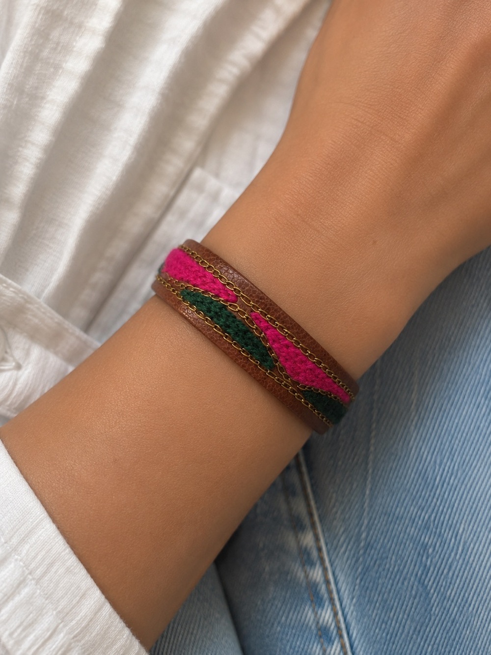 Leather Band Bracelet